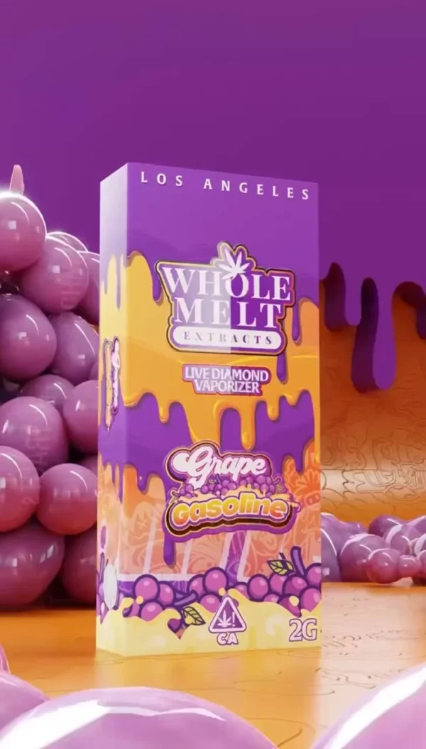 Whole Melt Grape Gasoline Disposable